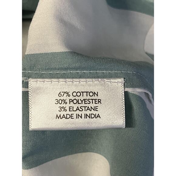 Atlantic-Pacific x LAKE Shirt Dress Womens XS Green/White Striped Pockets Resort - Picture 11 of 15